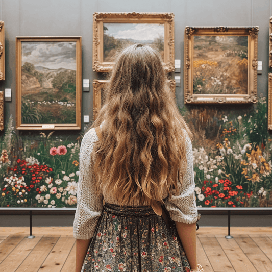 5 Chic Ways to Style Your Hair with Clips for a Winter Art Gallery Visit