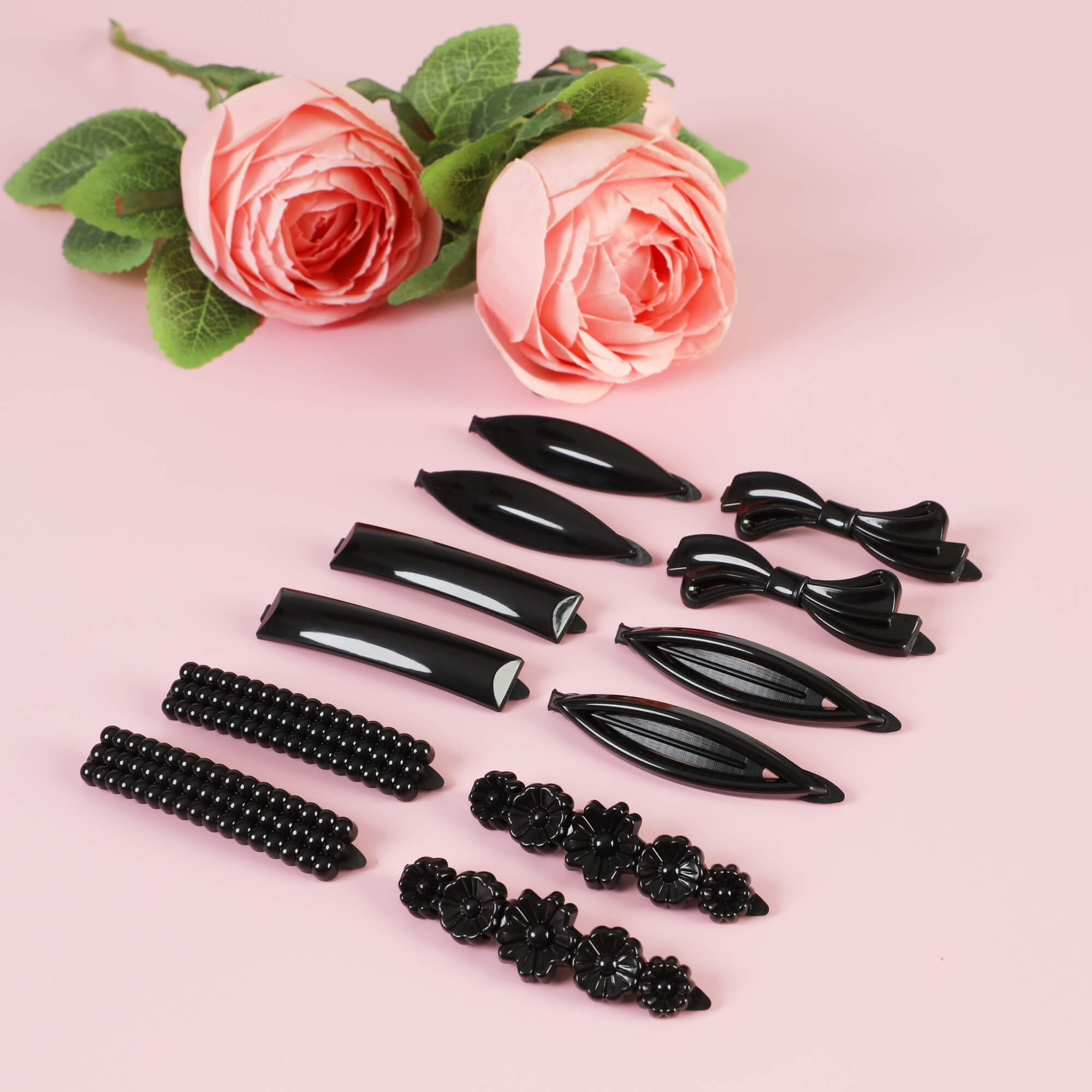 32 Pieces Snap Hair Clips for Women, 3 Prong Clips for Hair, Double Grip  Hair Clips Metal Snap Clips, Hair Comb Clips Snap Hair Barrettes for Women