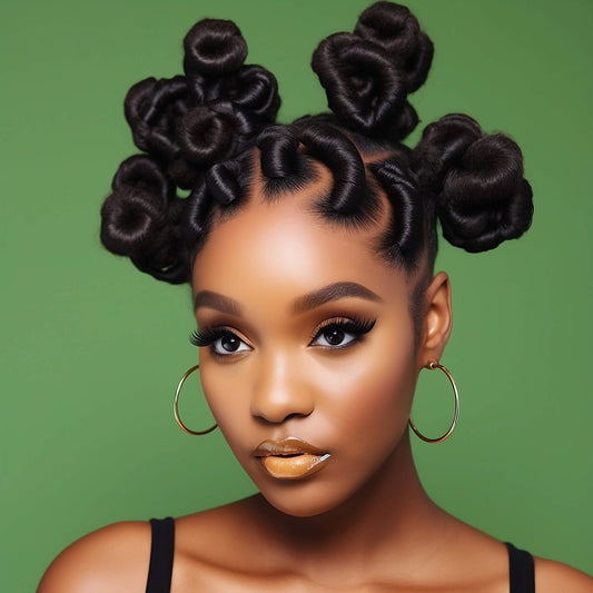 Embrace the Beauty of Bantu Knots, Your Perfect Hair Clips for the Style
