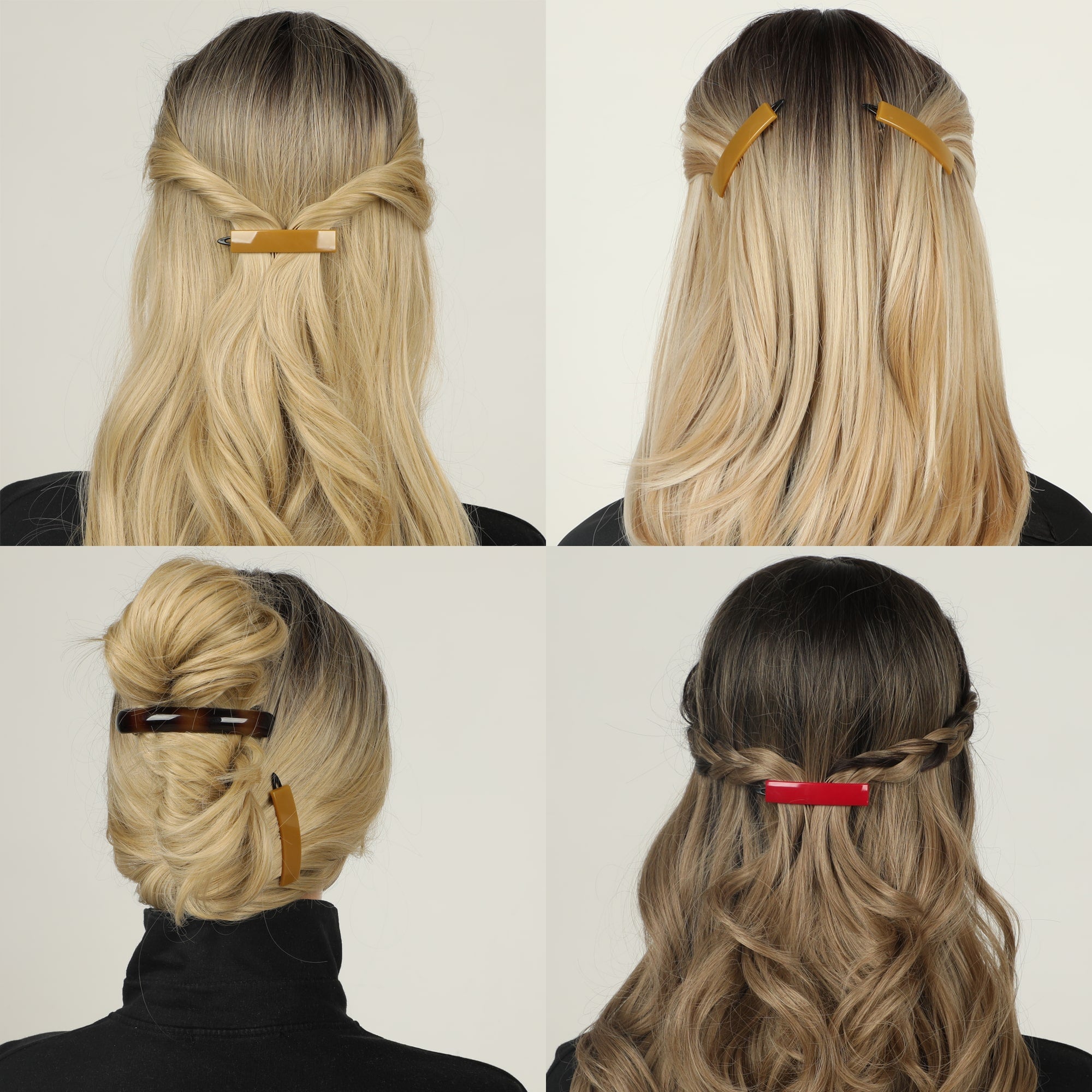 aurorapin brown hair clips