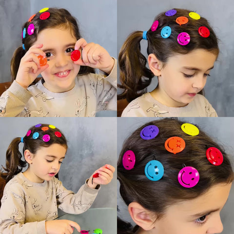 16 Pack BGP31 Hair Barrettes for Girls